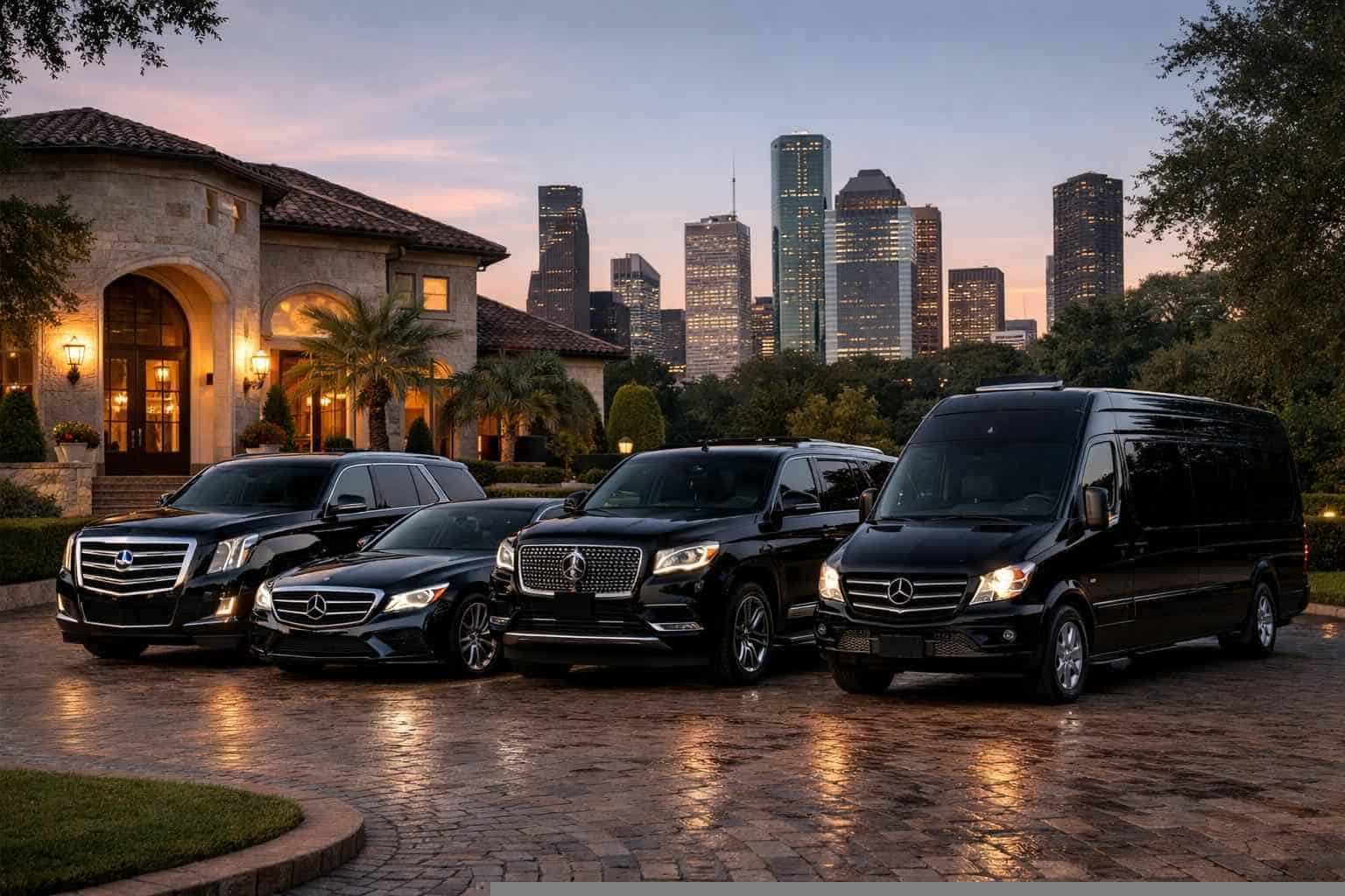 Our River Oaks Black Car Fleet Options