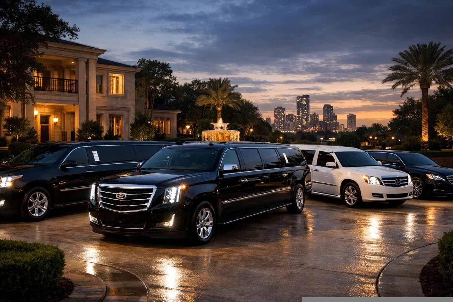 Our River Oaks Limousine Fleet Options