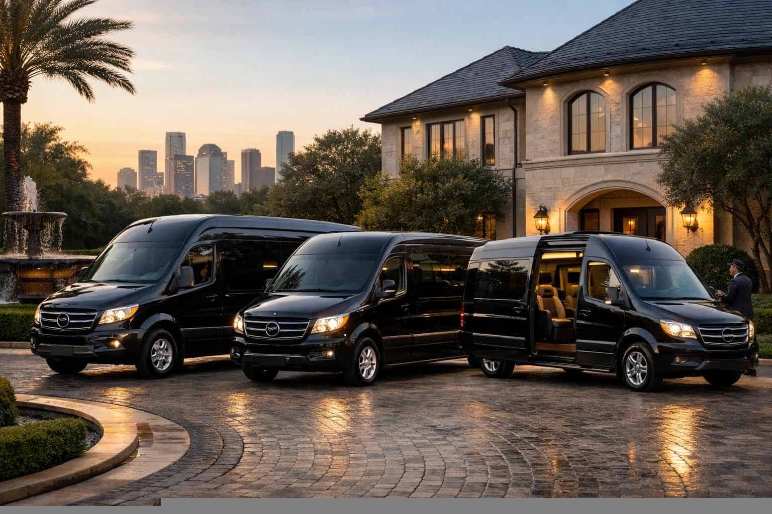 Our River Oaks Passenger Van Fleet Options