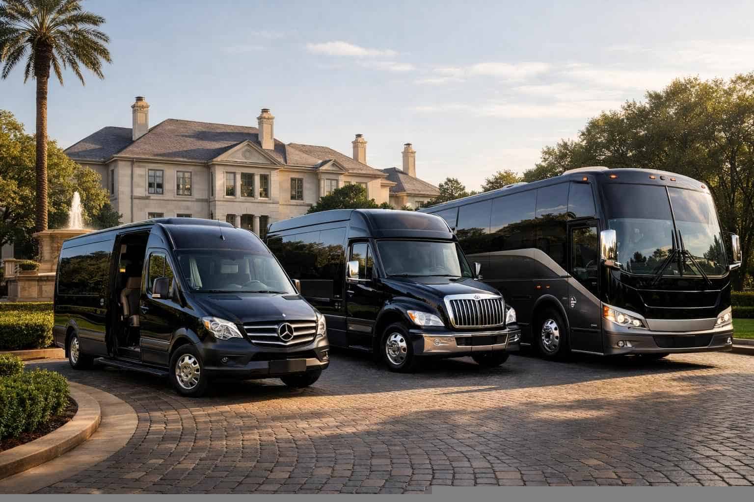 Our River Oaks Shuttle Bus Fleet Options