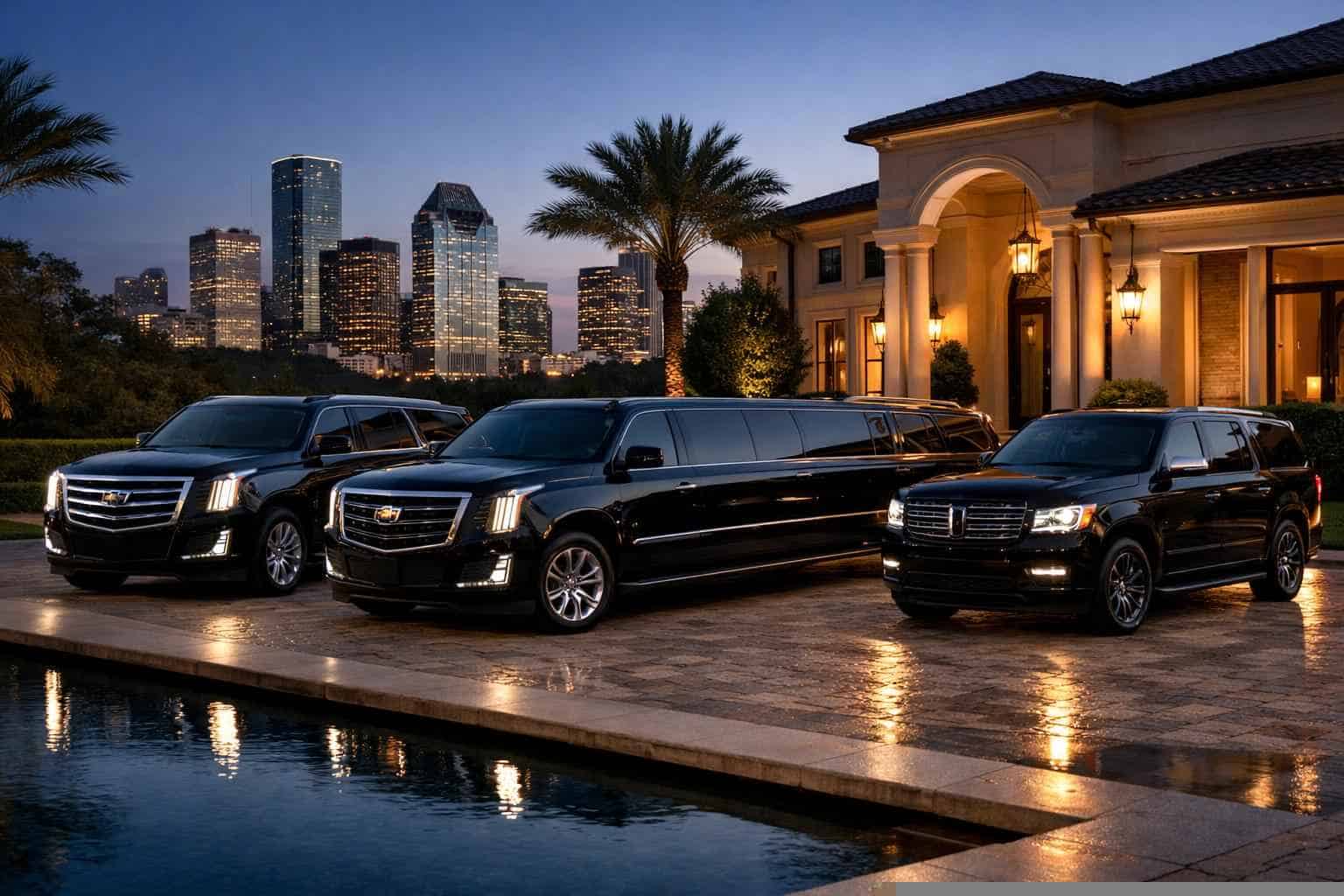 Our River Oaks SUV Limo Fleet Options