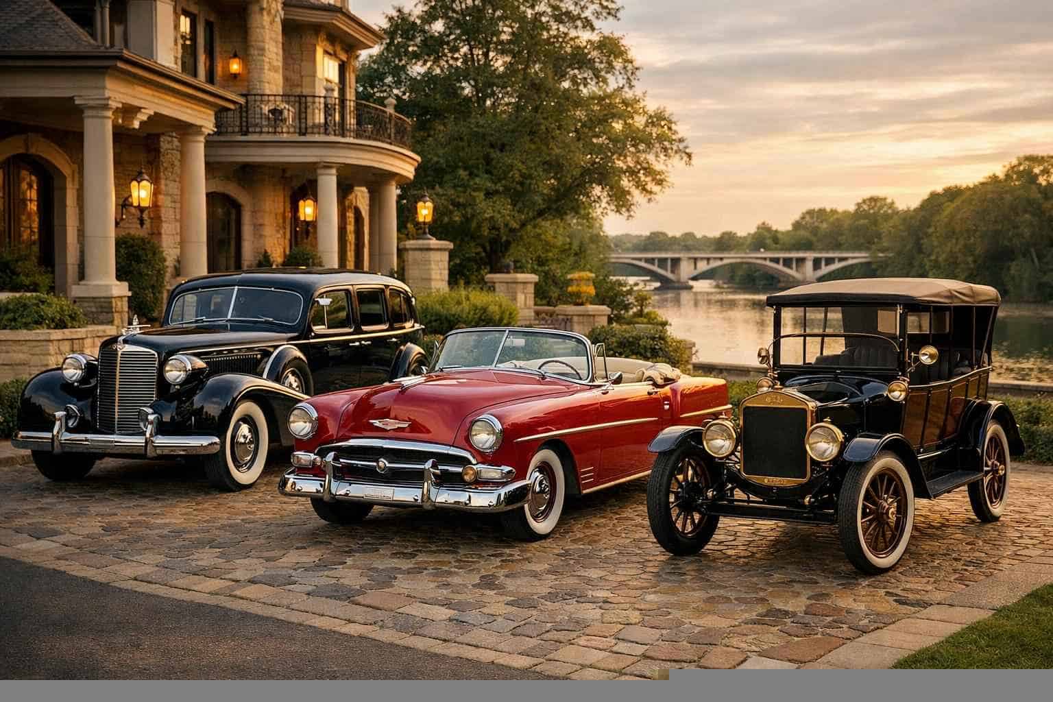 Luxury Antique Vehicle Rentals in Mansfield TX