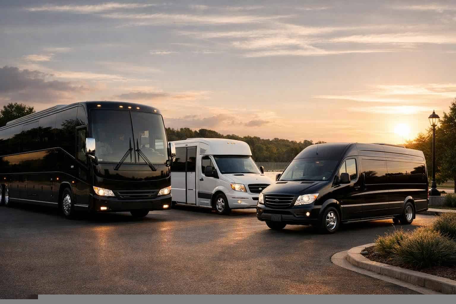 Our Saginaw Bus Rental Fleet Options