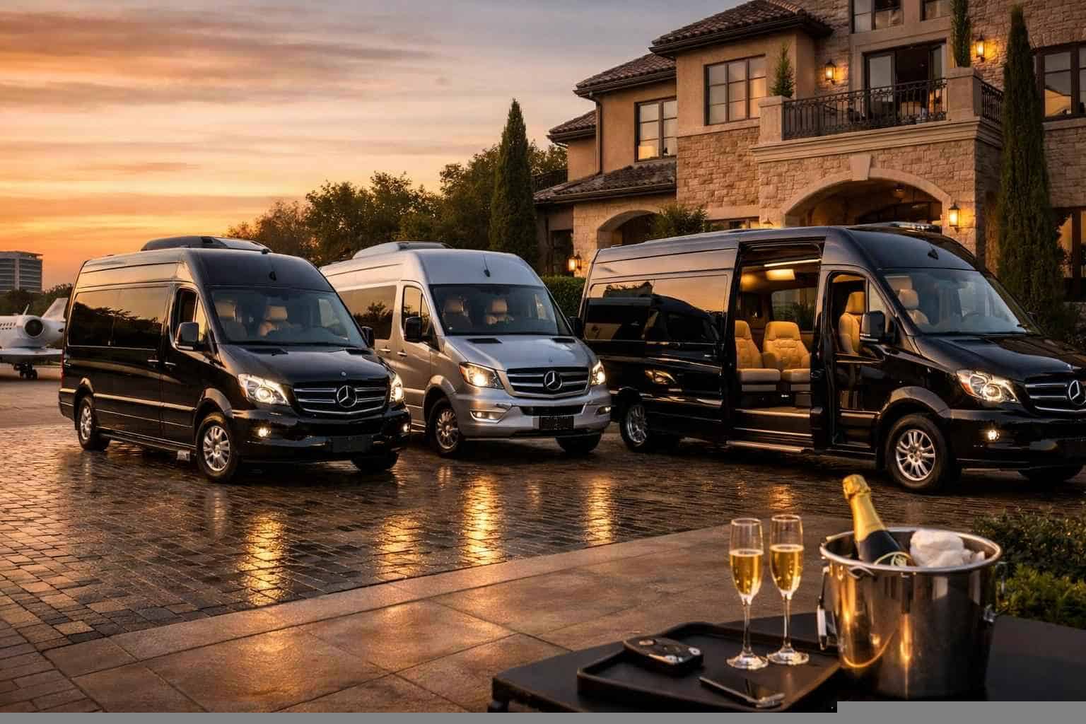 Sprinter Van Rental With Driver In Southlake Texas Our Southlake Sprinter Van Fleet Options