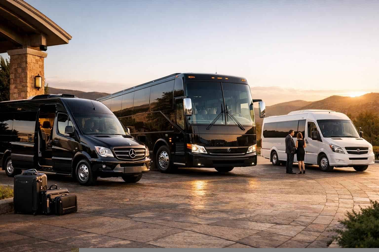 Our Weatherford Bus Rental Fleet Options