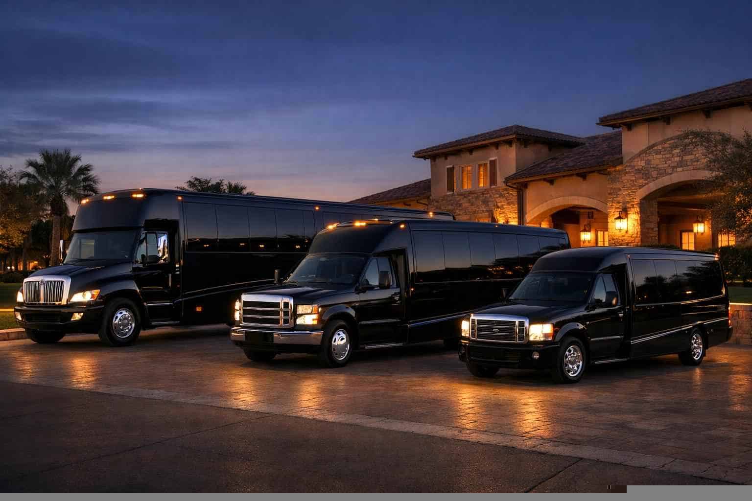Our Weatherford Limo Bus Fleet Options