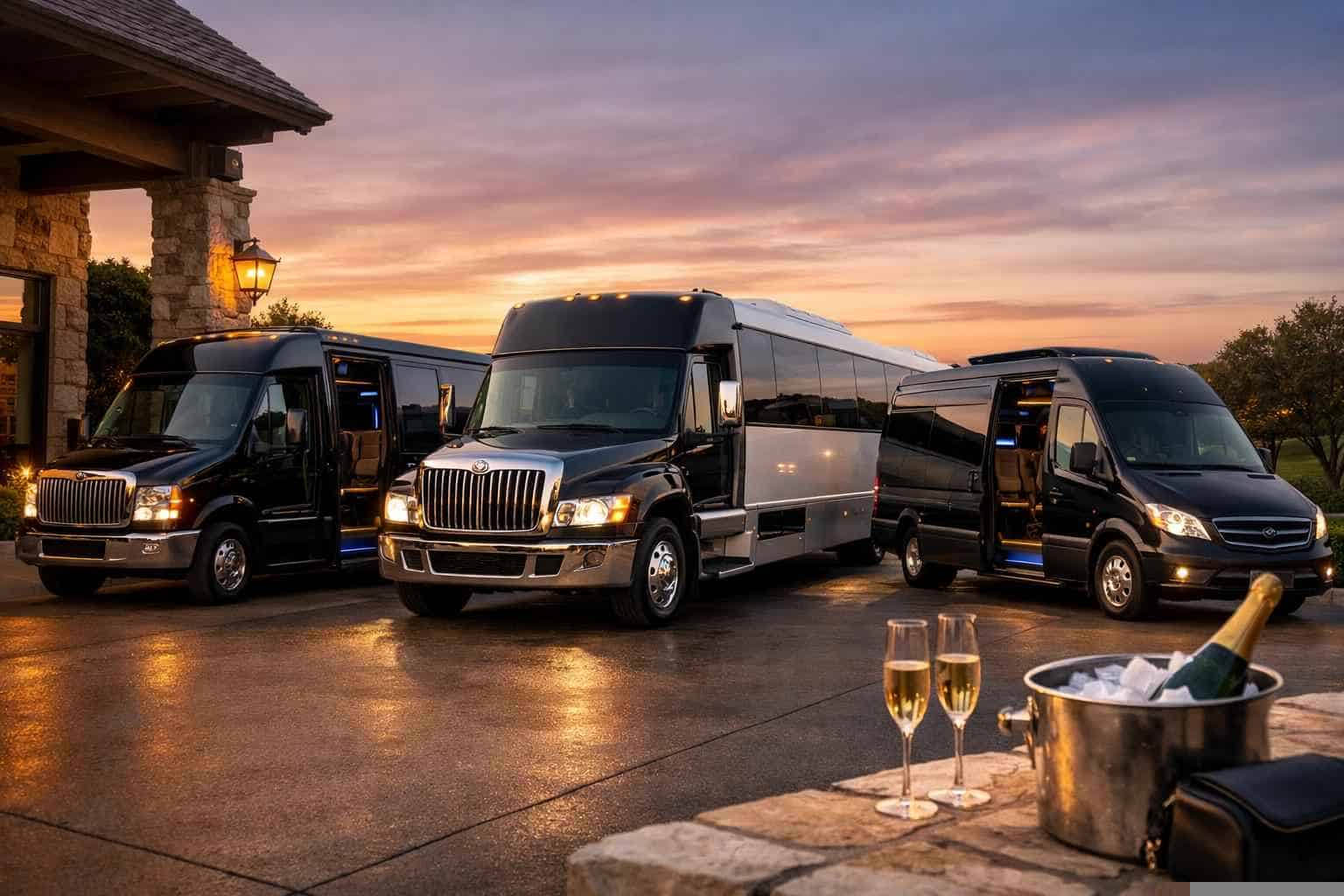 Our Weatherford Shuttle Bus Fleet Options
