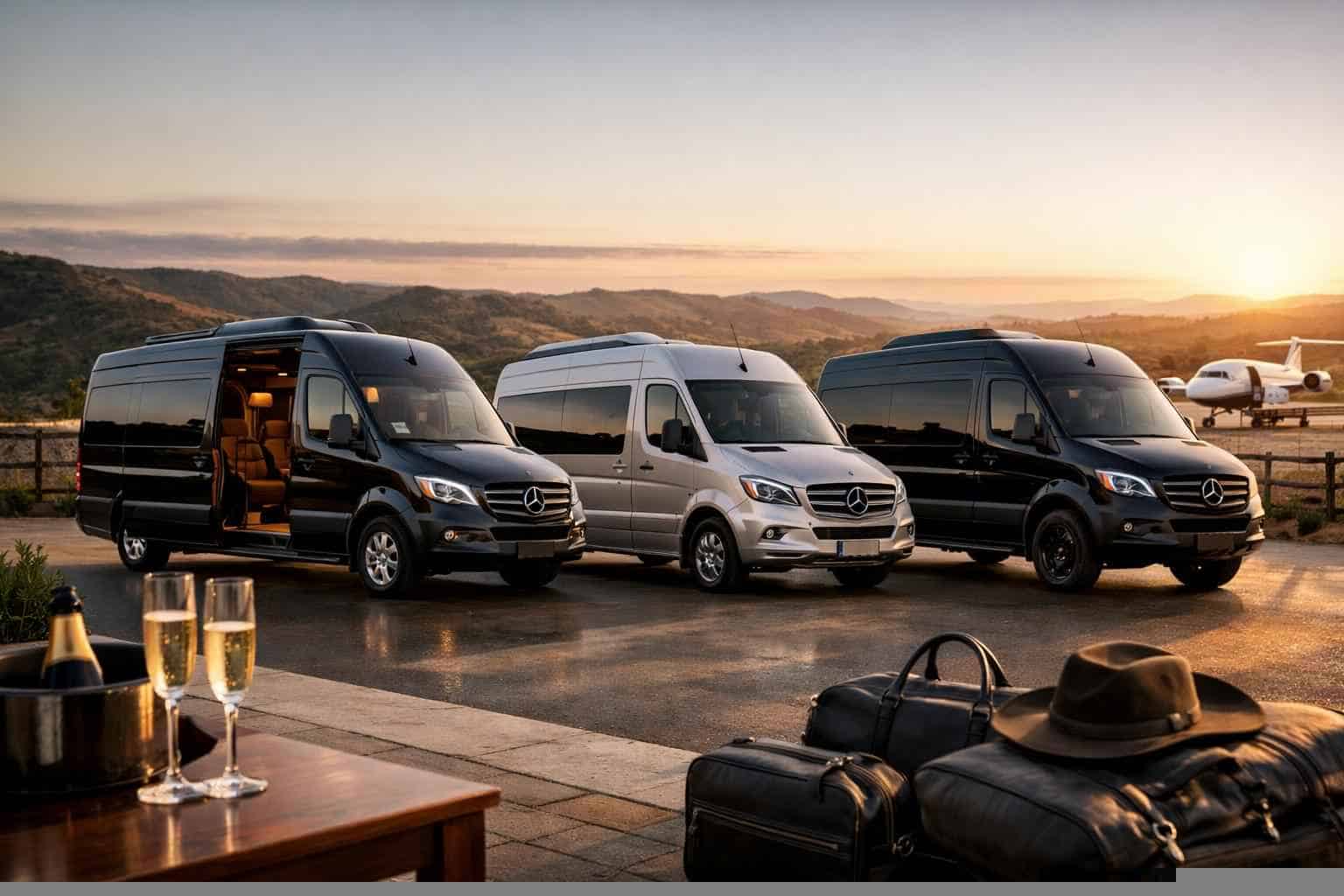 Our Weatherford Sprinter Van Fleet Options
