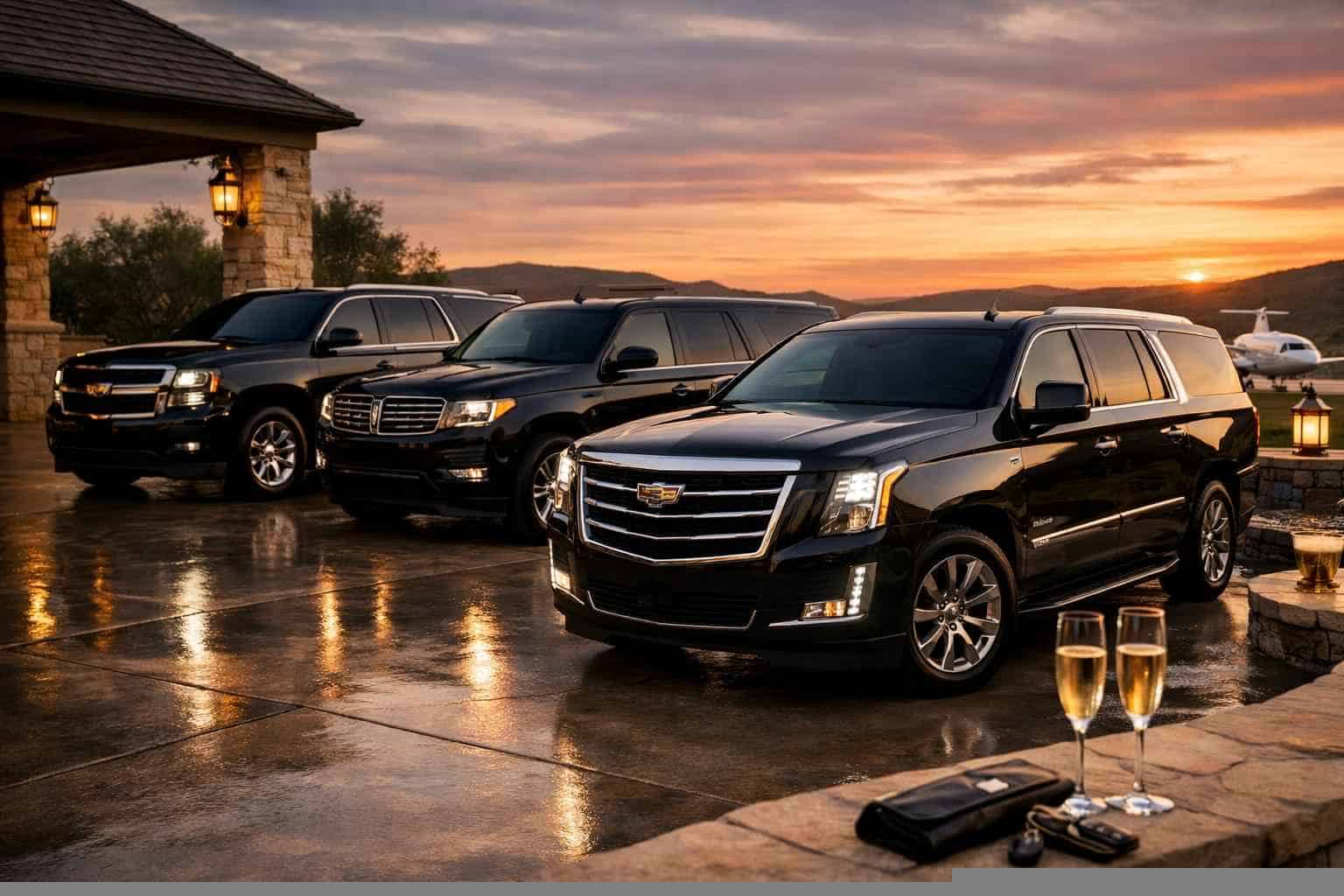 Our Weatherford SUV Limo Fleet Options