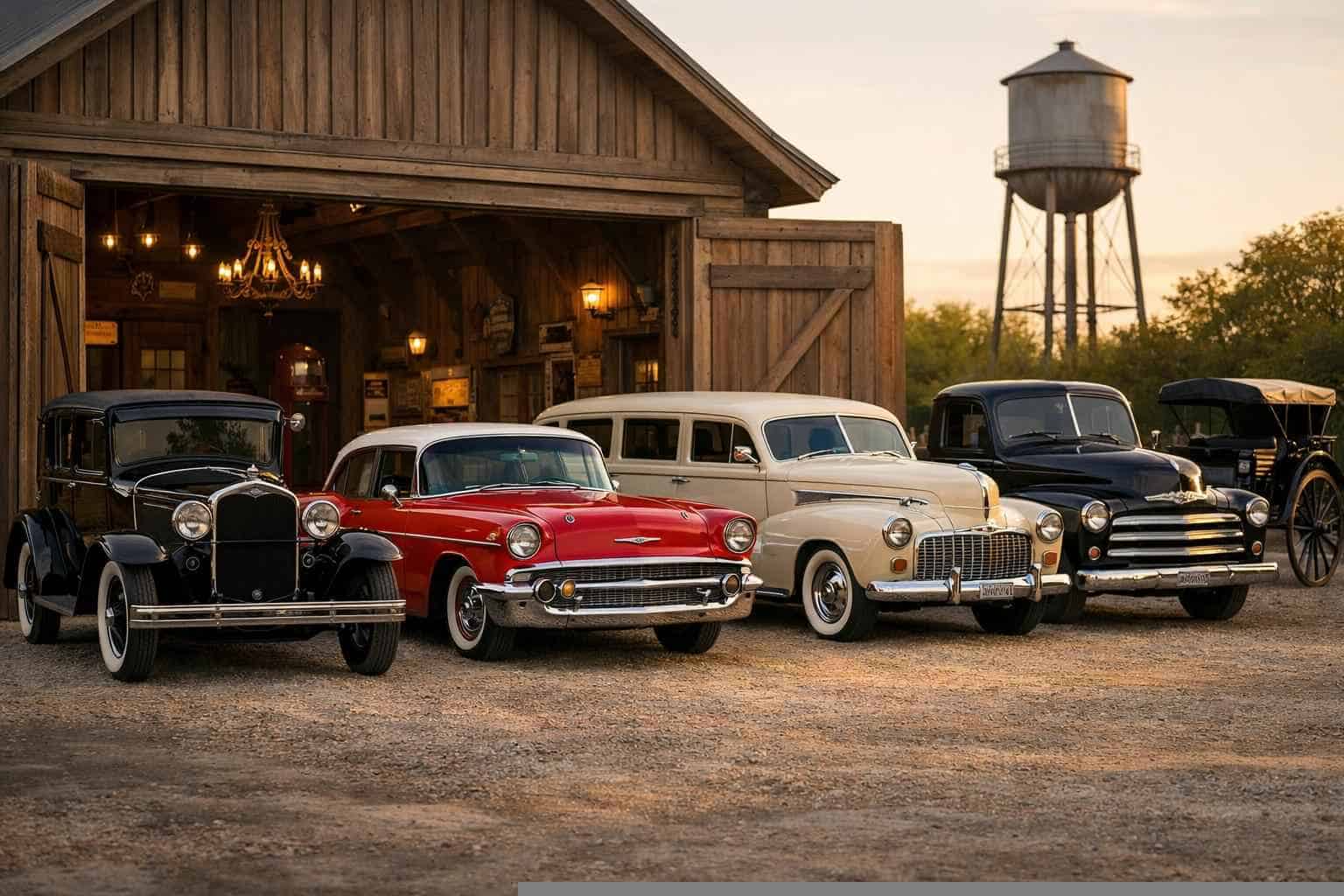 Our White Settlement Antique Vehicle Fleet Options