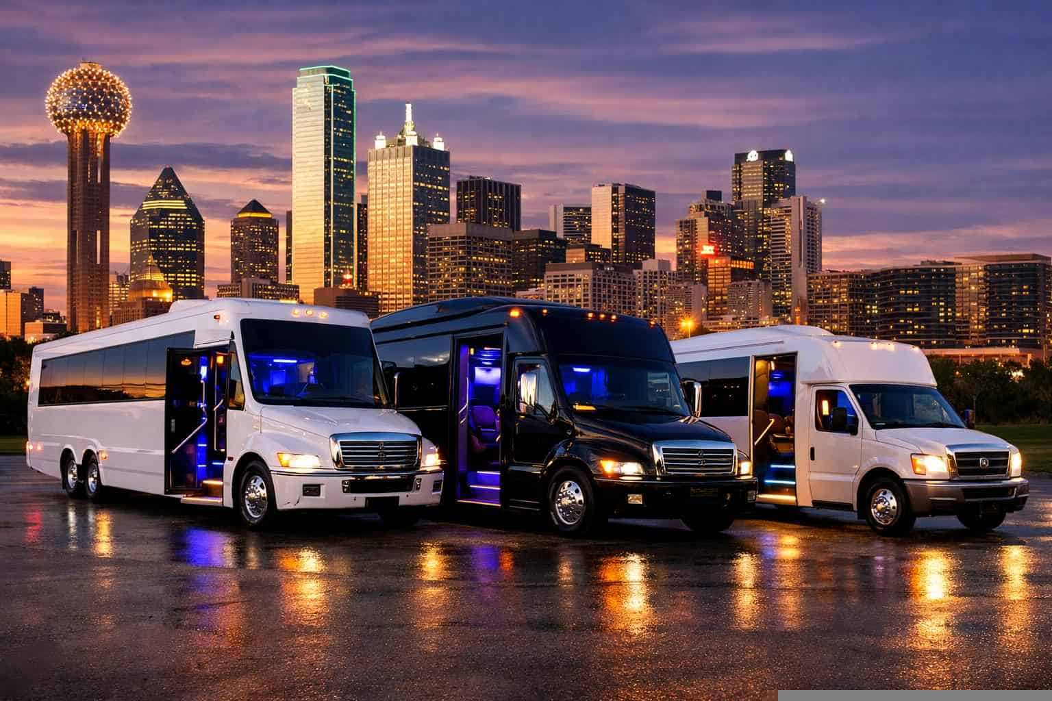 Our White Settlement Limo Bus Fleet Options