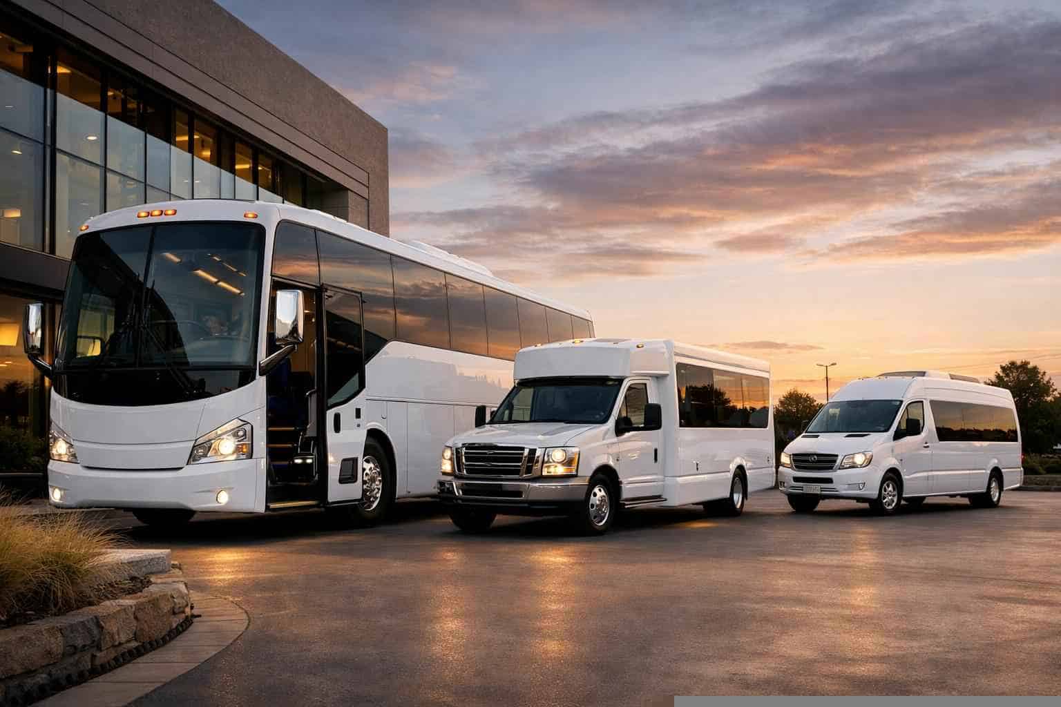 Our White Settlement Shuttle Bus Fleet Options