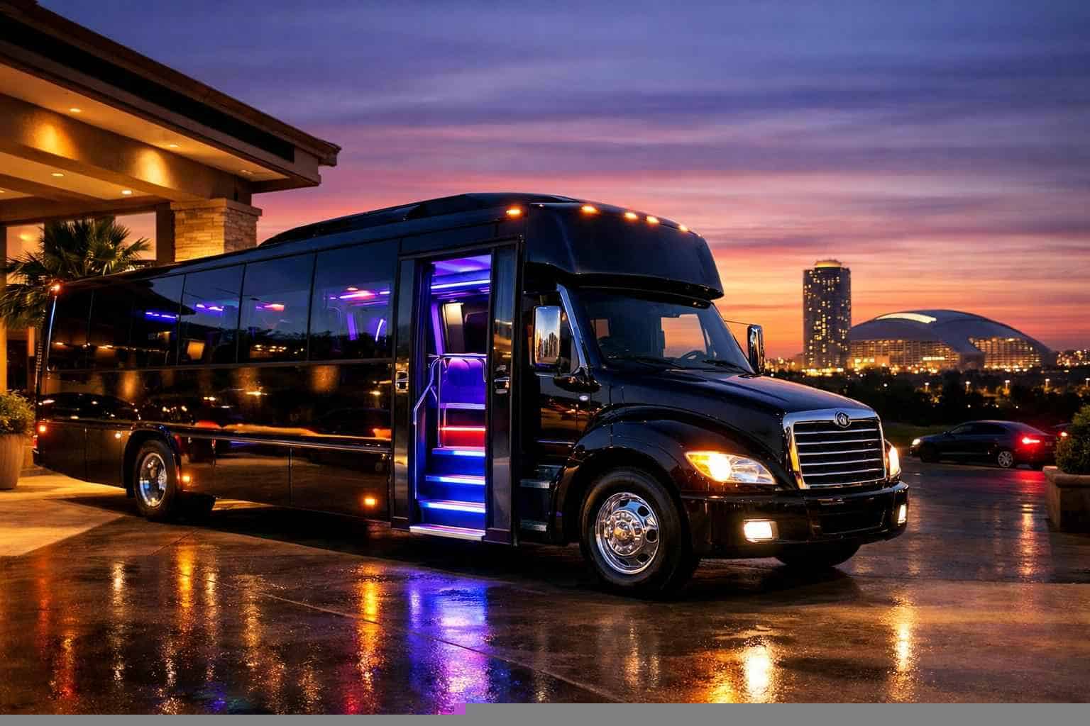 Party Bus Rental Near Me in Euless Texas