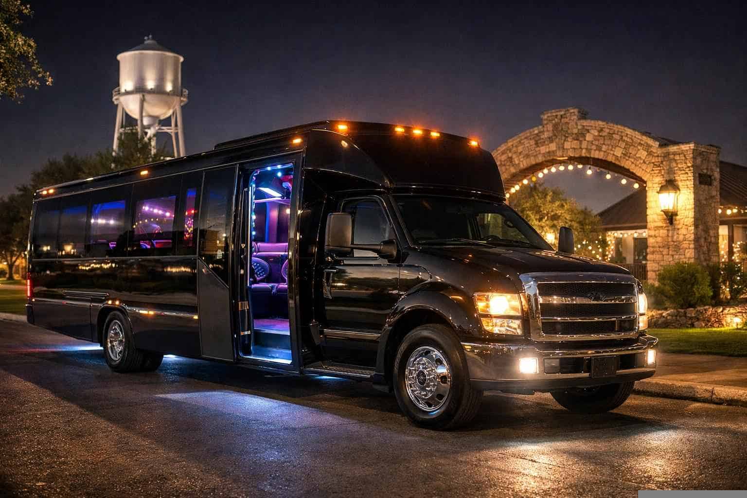 Party Bus Rental Near Me in Keller Texas