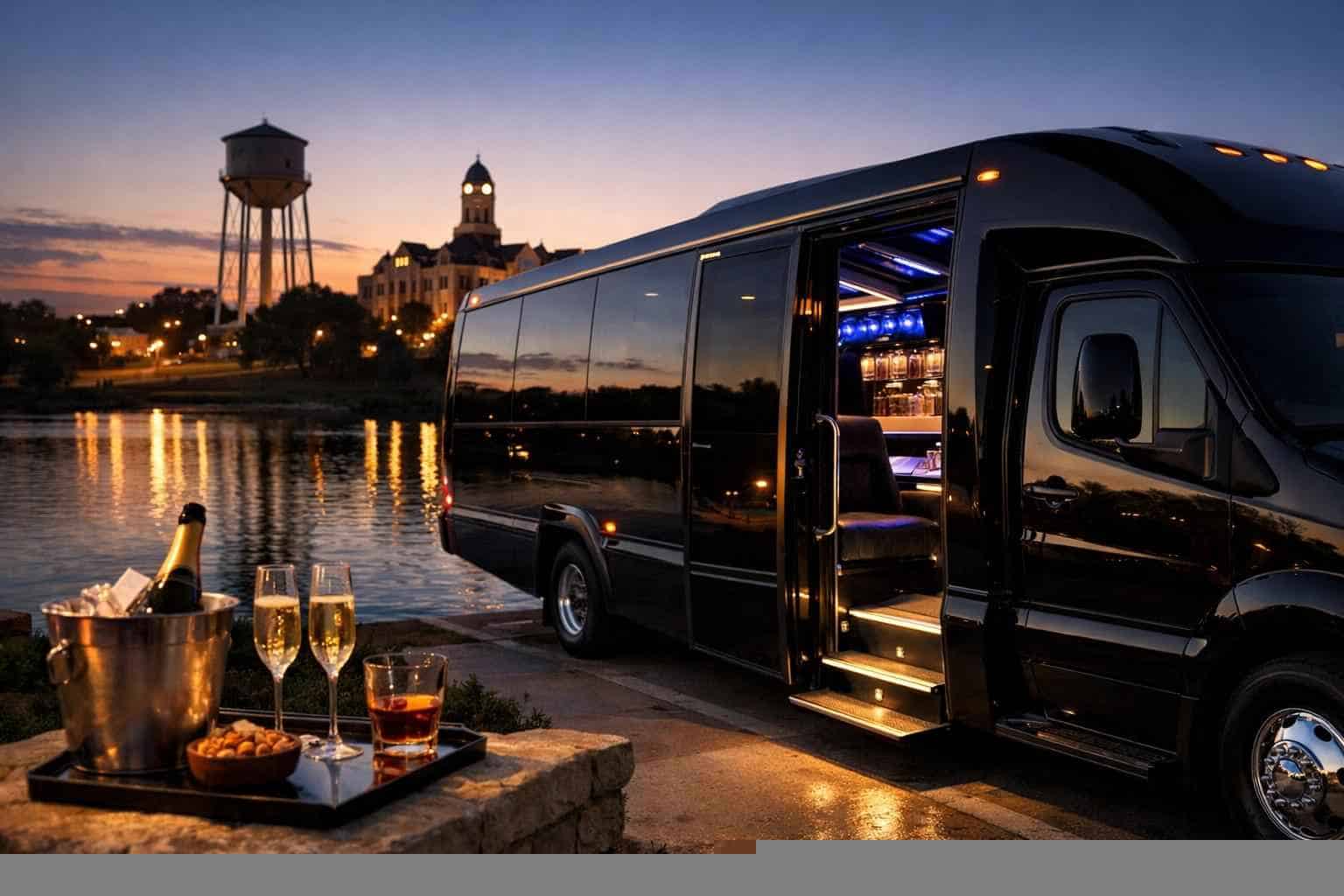 Party Bus Rental Near Me in Mansfield Texas