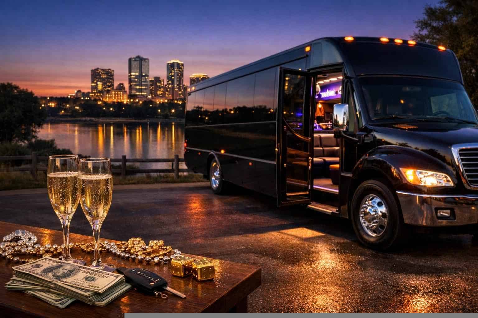 Party Bus Rental Pricing in Benbrook TX