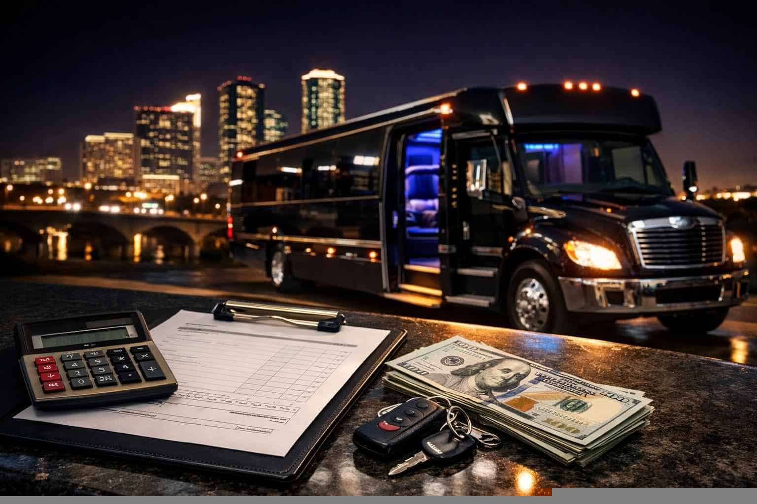 Party Bus Rental Pricing in Haltom City TX