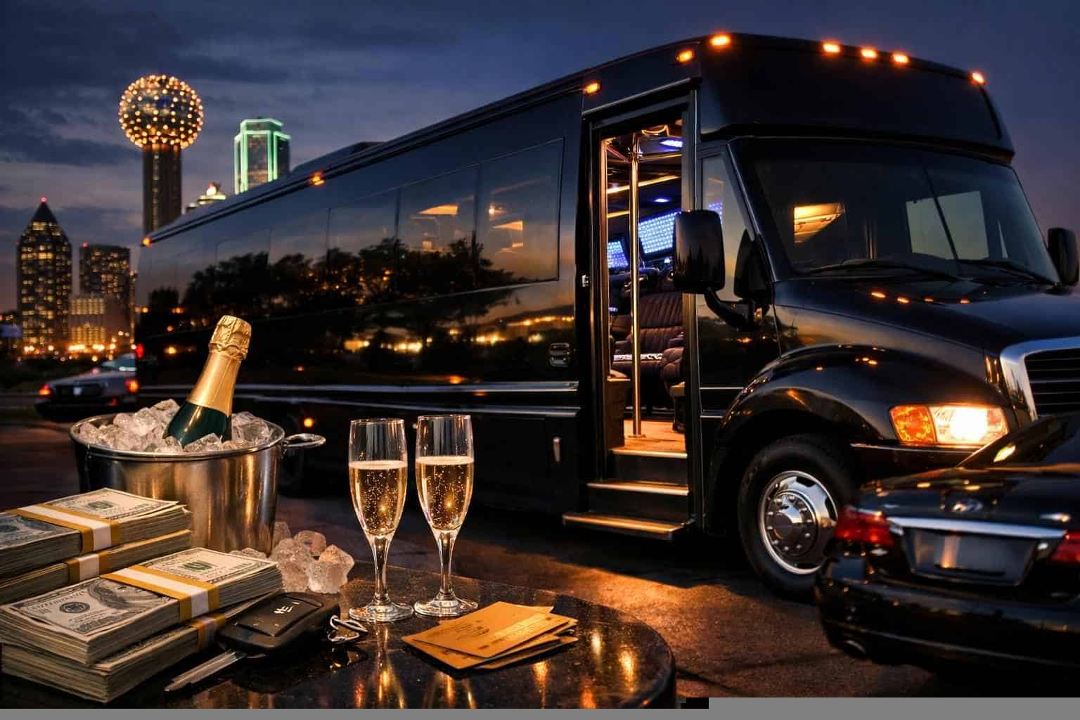 Party Bus Rental Pricing in Hurst TX