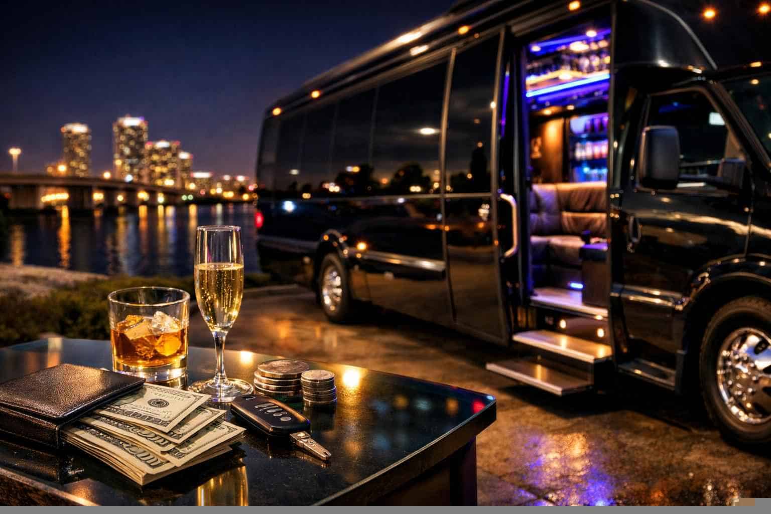 Party Bus Rental Pricing In Lake Worth TX