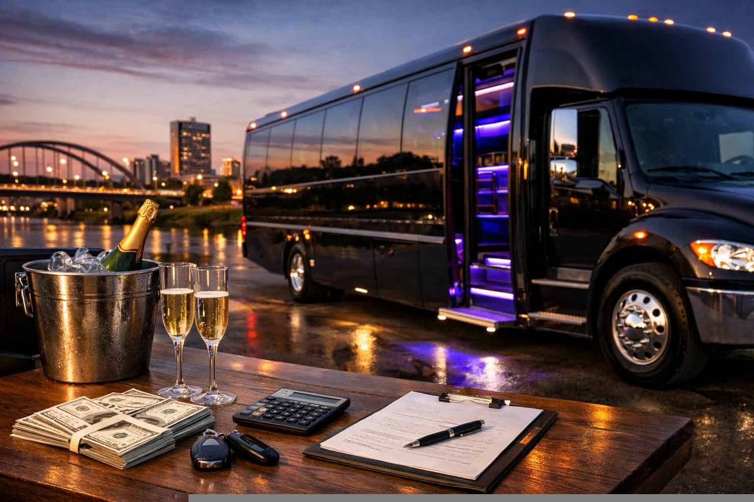 Party Bus Rental Pricing in Saginaw TX
