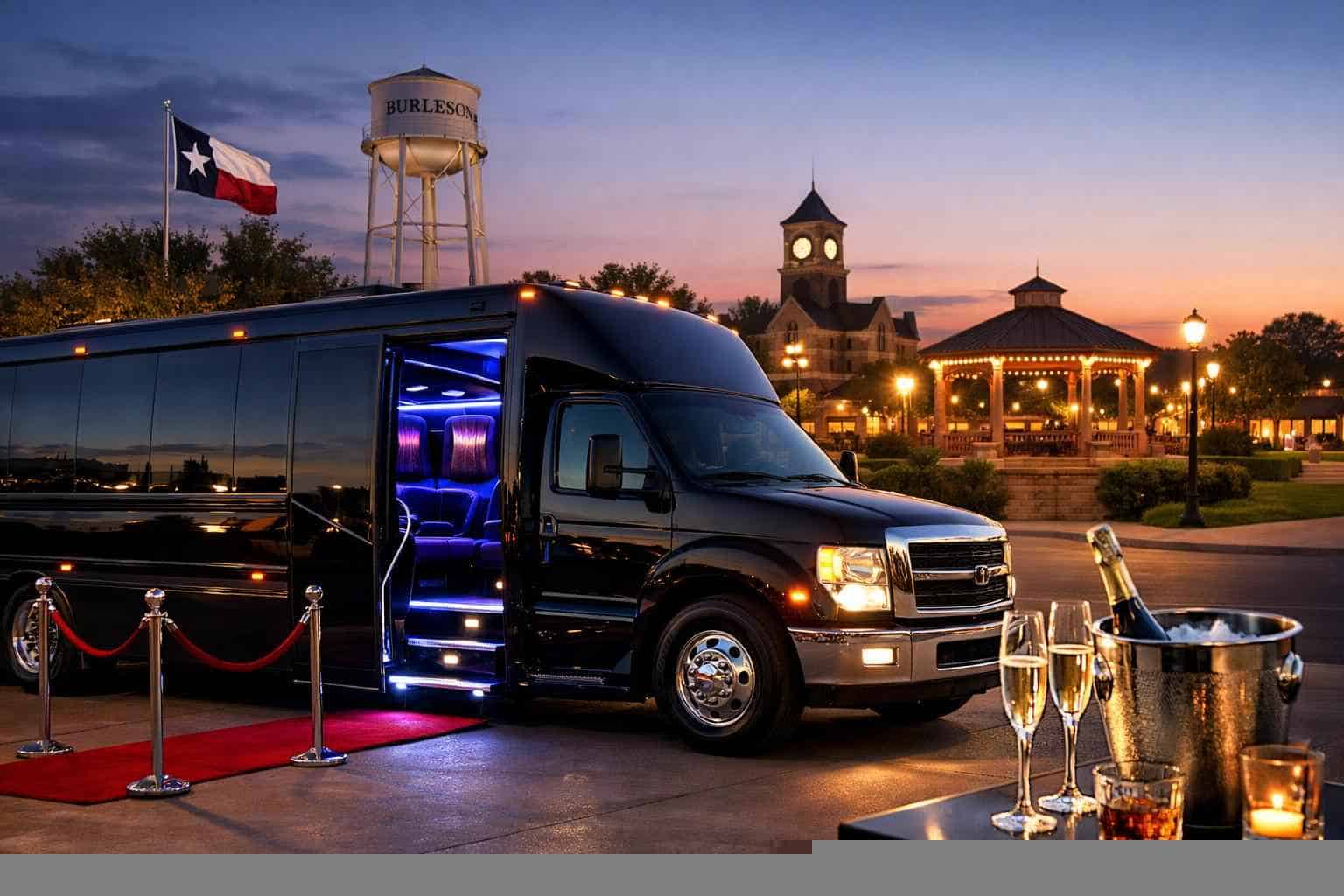 Burleson TX Party Bus Rentals for Special Events