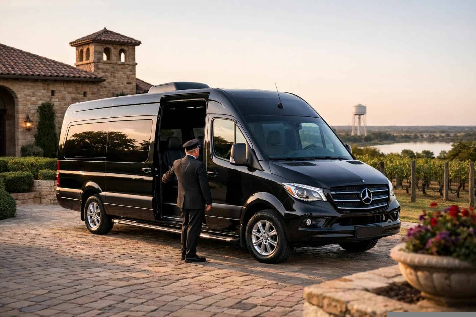 Passenger Van with Driver Near Me in Grapevine Texas