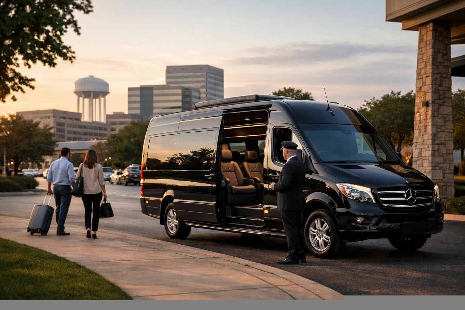 Passenger Van with Driver Near Me in Hurst Texas