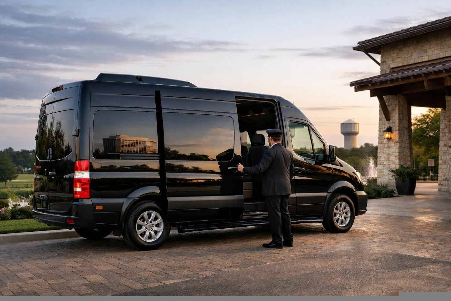 Passenger Van with Driver Near Me in North Richland Hills Texas