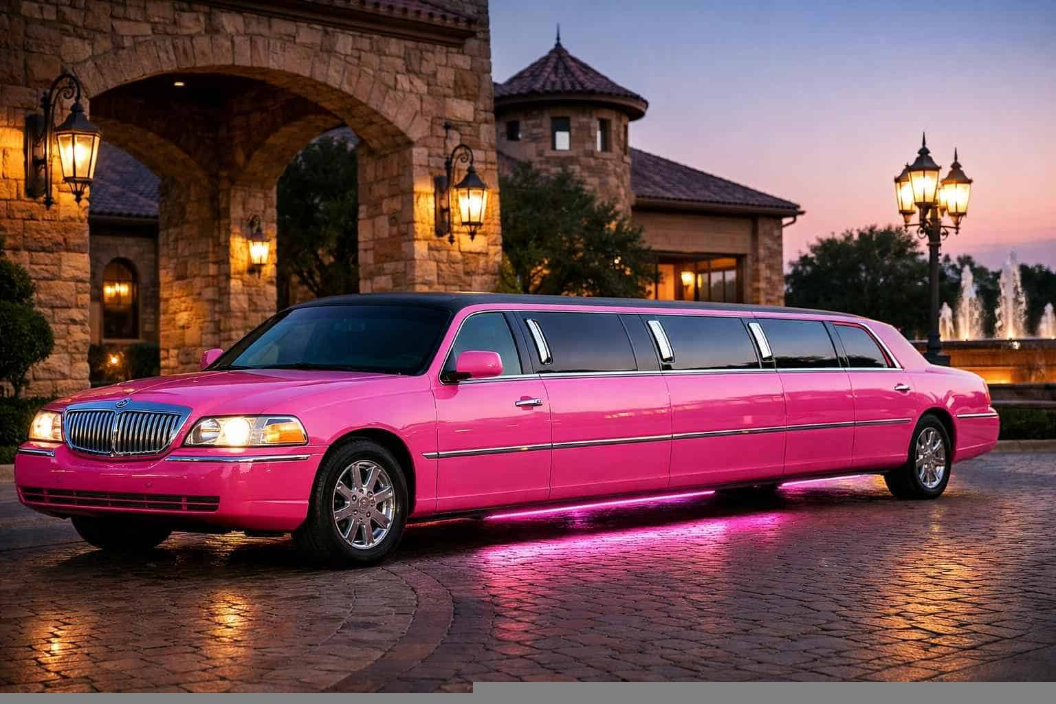 Pink Limo Rental In Keller Texas Pink Limo Rental Near Me in Keller Texas