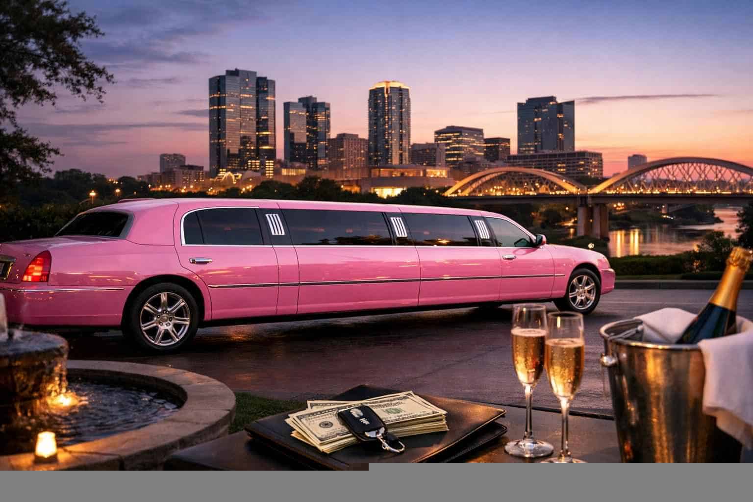 Pink Limo Rental In Fort Worth Texas Pink Limo Rental Pricing in Fort Worth TX