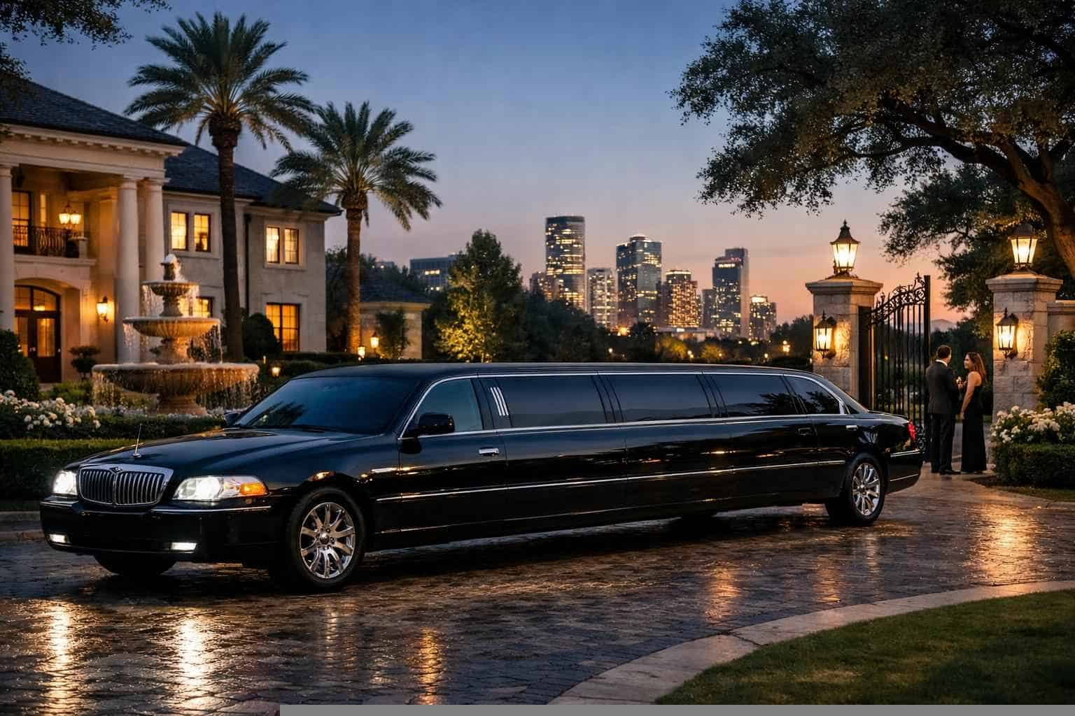 River Oaks TX Black Limo Rentals for Special Events