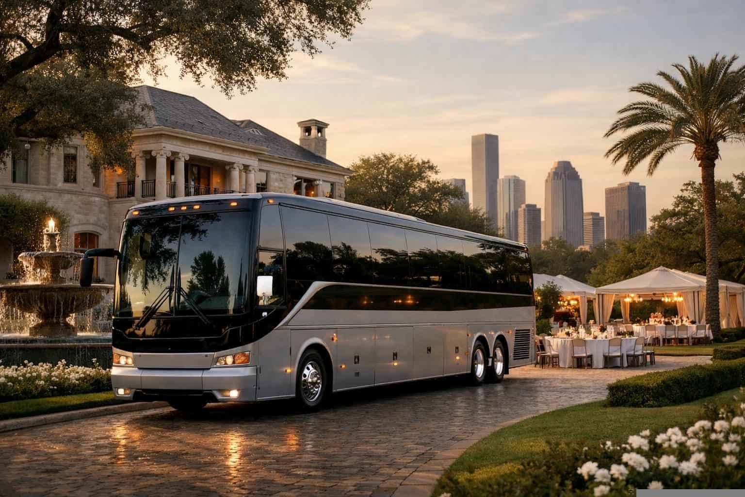 River Oaks TX Charter Bus Rentals for Special Events