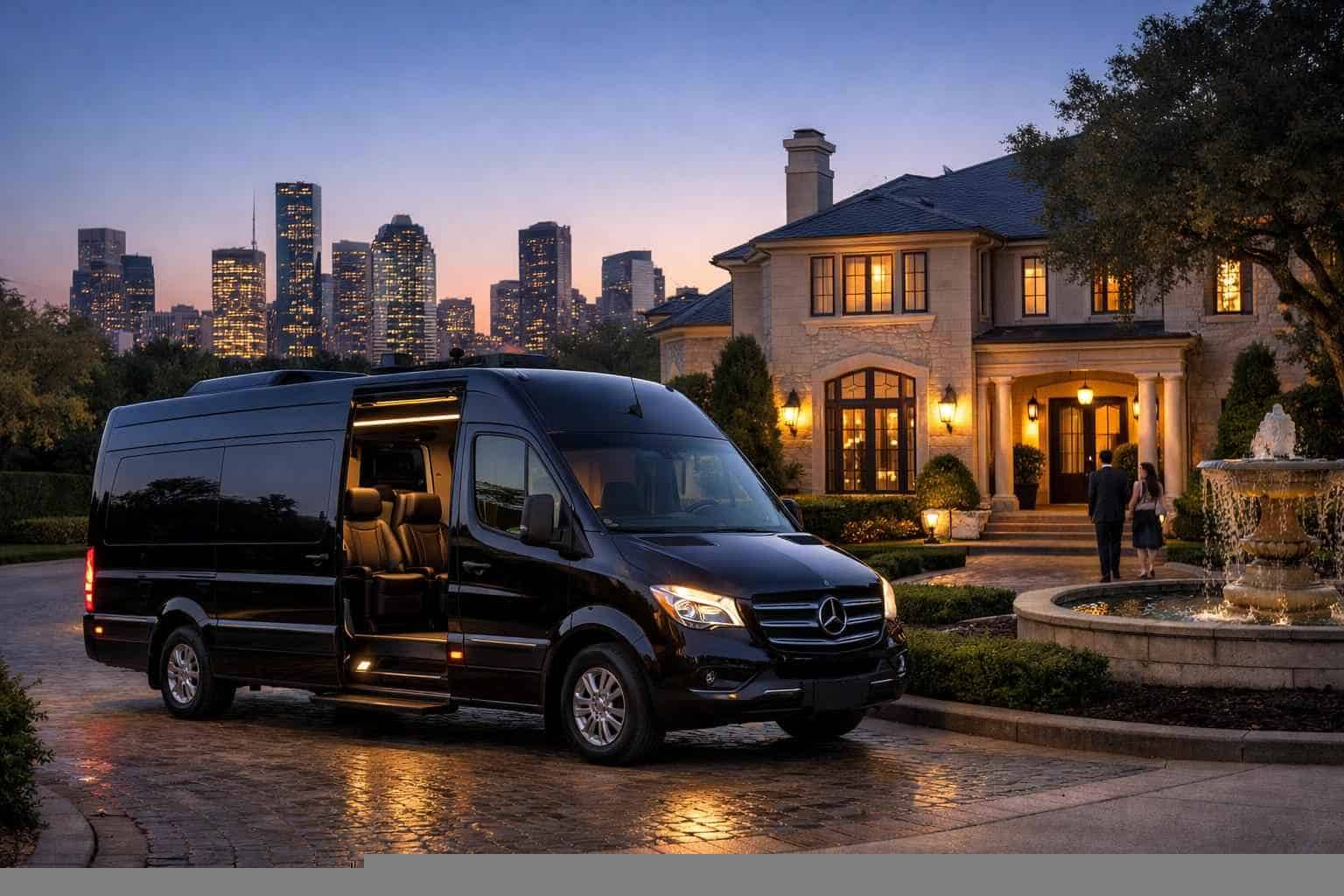 River Oaks TX Sprinter Van Rentals for Special Events