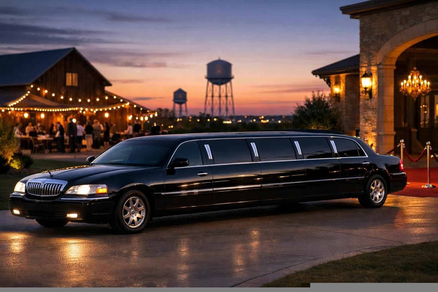 Saginaw TX Black Limo Rentals for Special Events