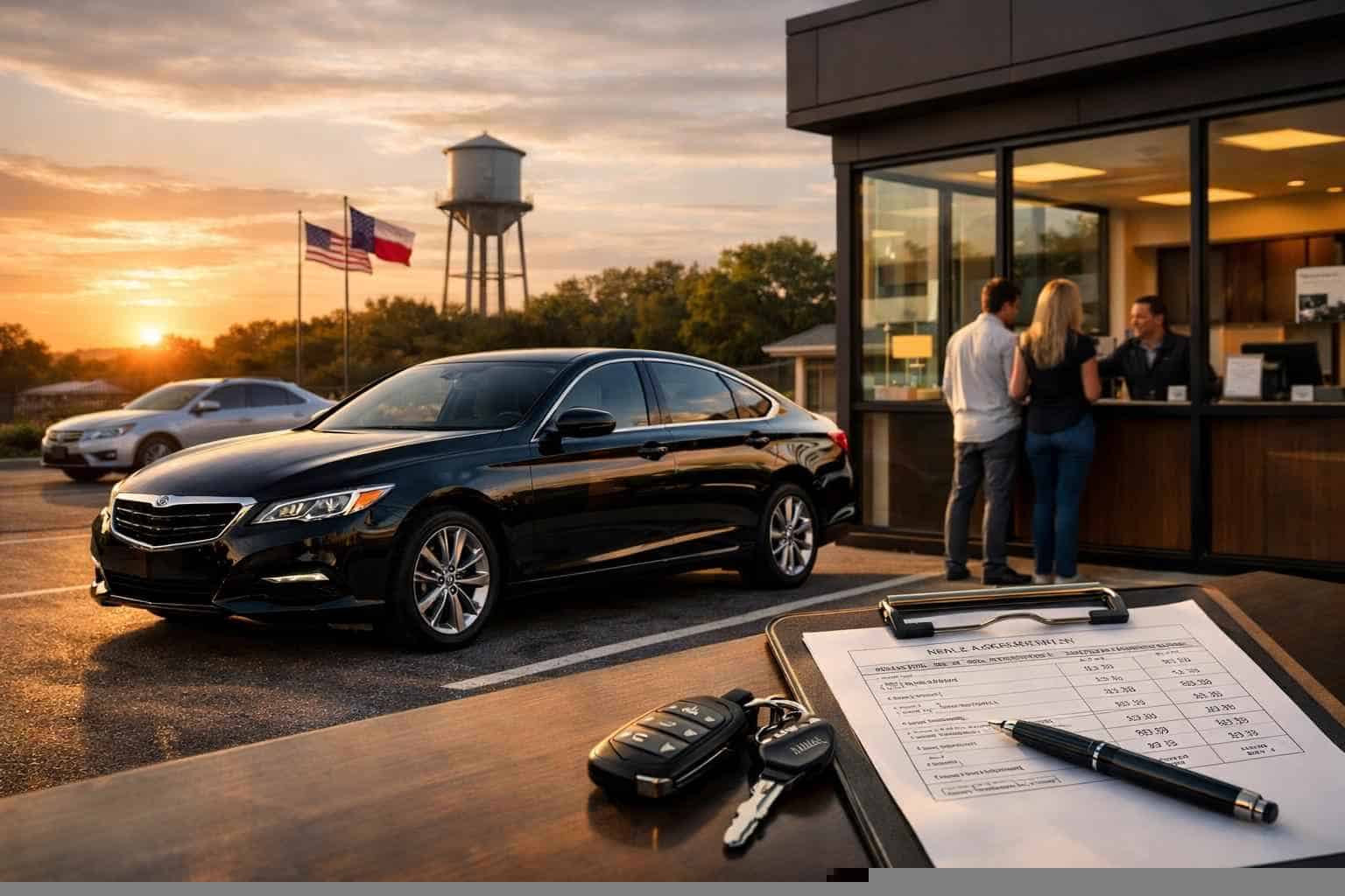 Sedan Rental Pricing in Burleson TX