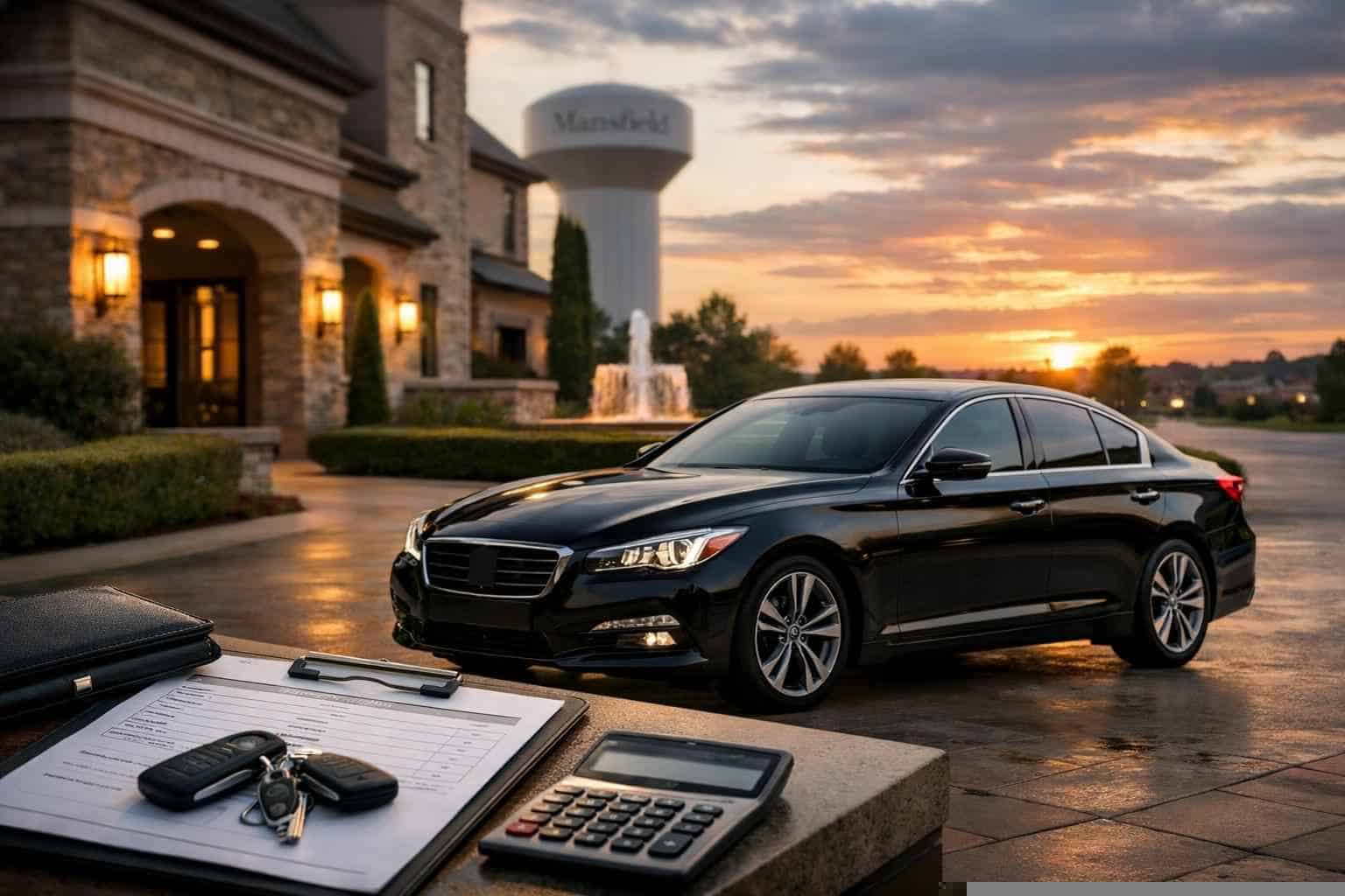 Sedan Rental Pricing in Mansfield TX