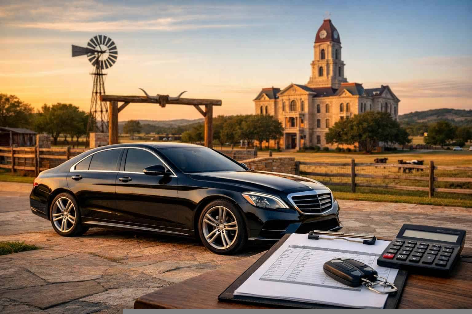Sedan Rental Pricing in Weatherford TX