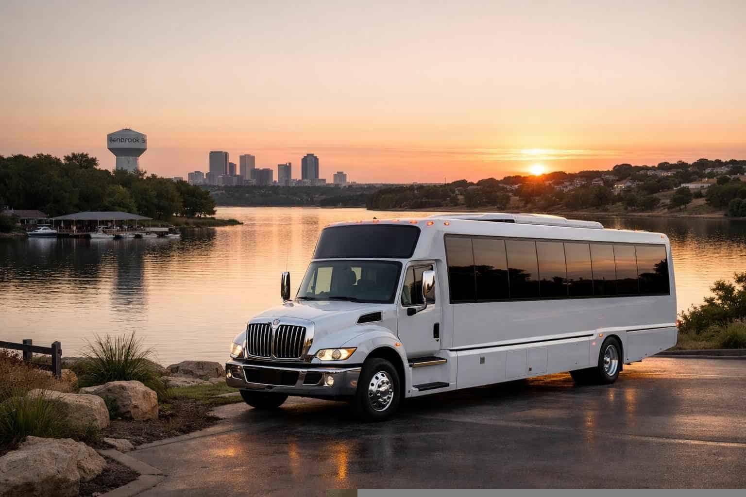 Shuttle Bus Rental Near Me in Benbrook Texas