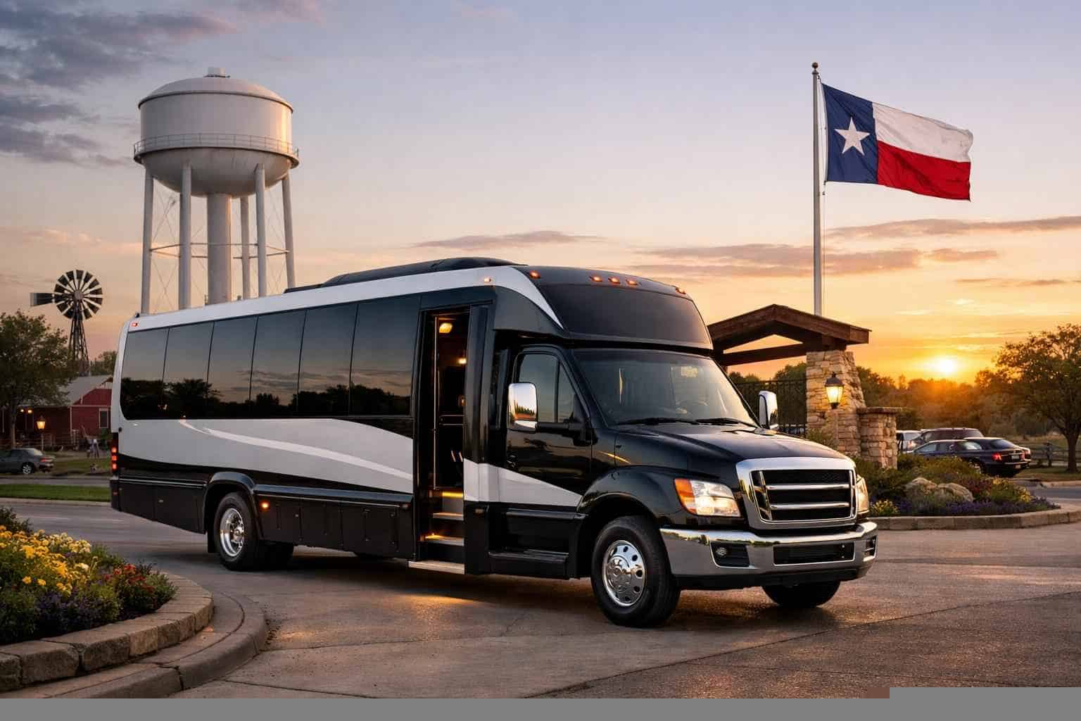 Shuttle Bus Rental Near Me in Burleson Texas