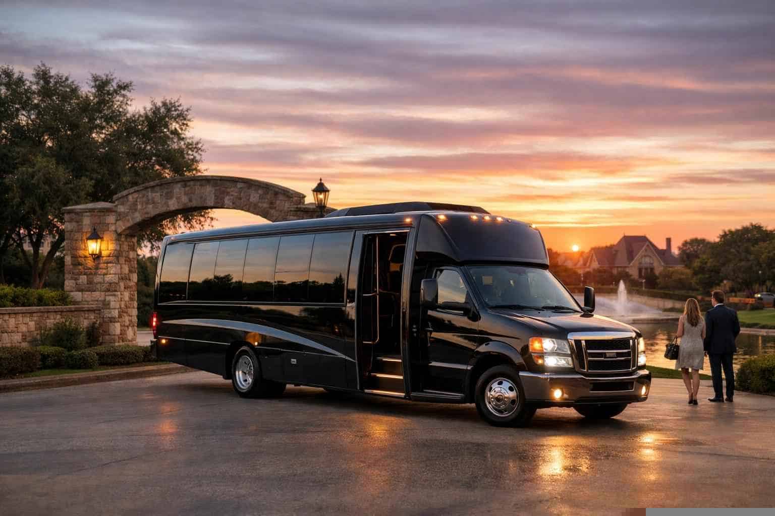 Shuttle Bus Rental Near Me in Colleyville Texas