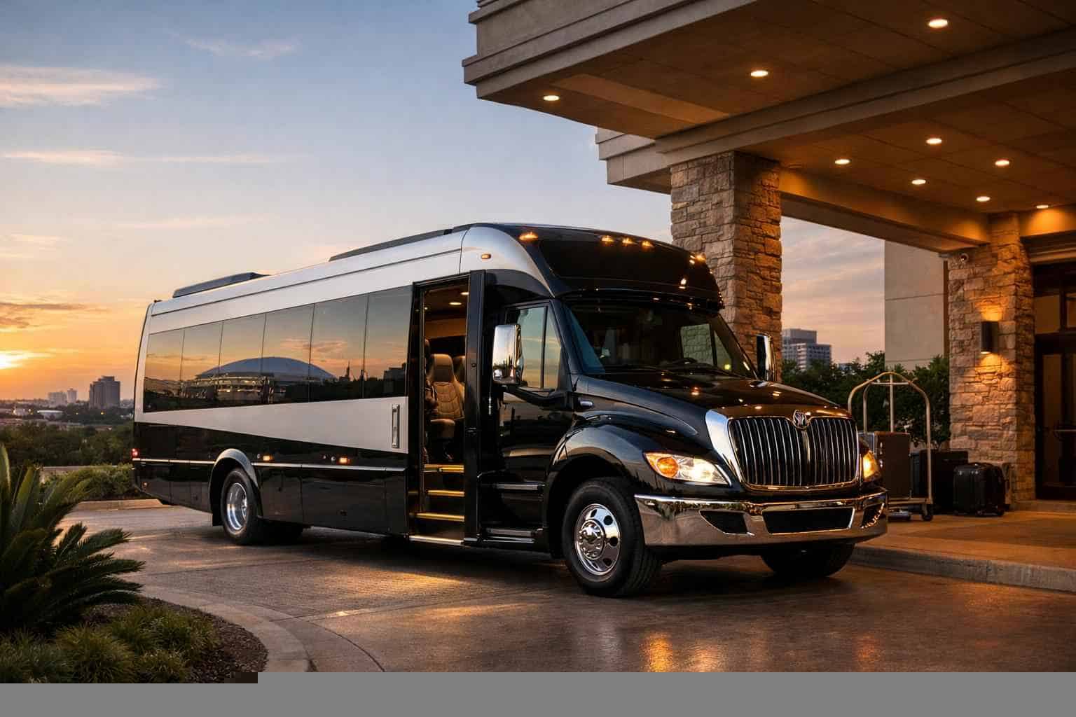 Shuttle Bus Rental Near Me in Euless Texas