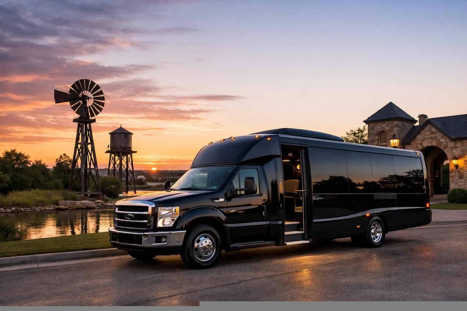 Shuttle Bus Rental Near Me in Keller Texas