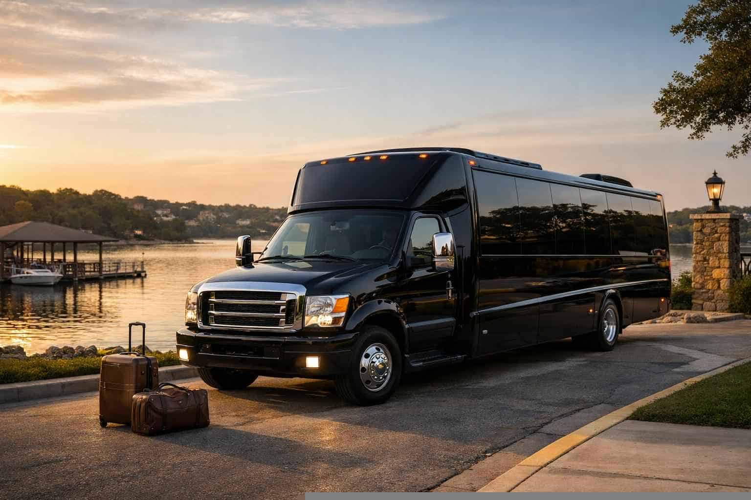 Shuttle Bus Rental Near Me in Lake Worth Texas