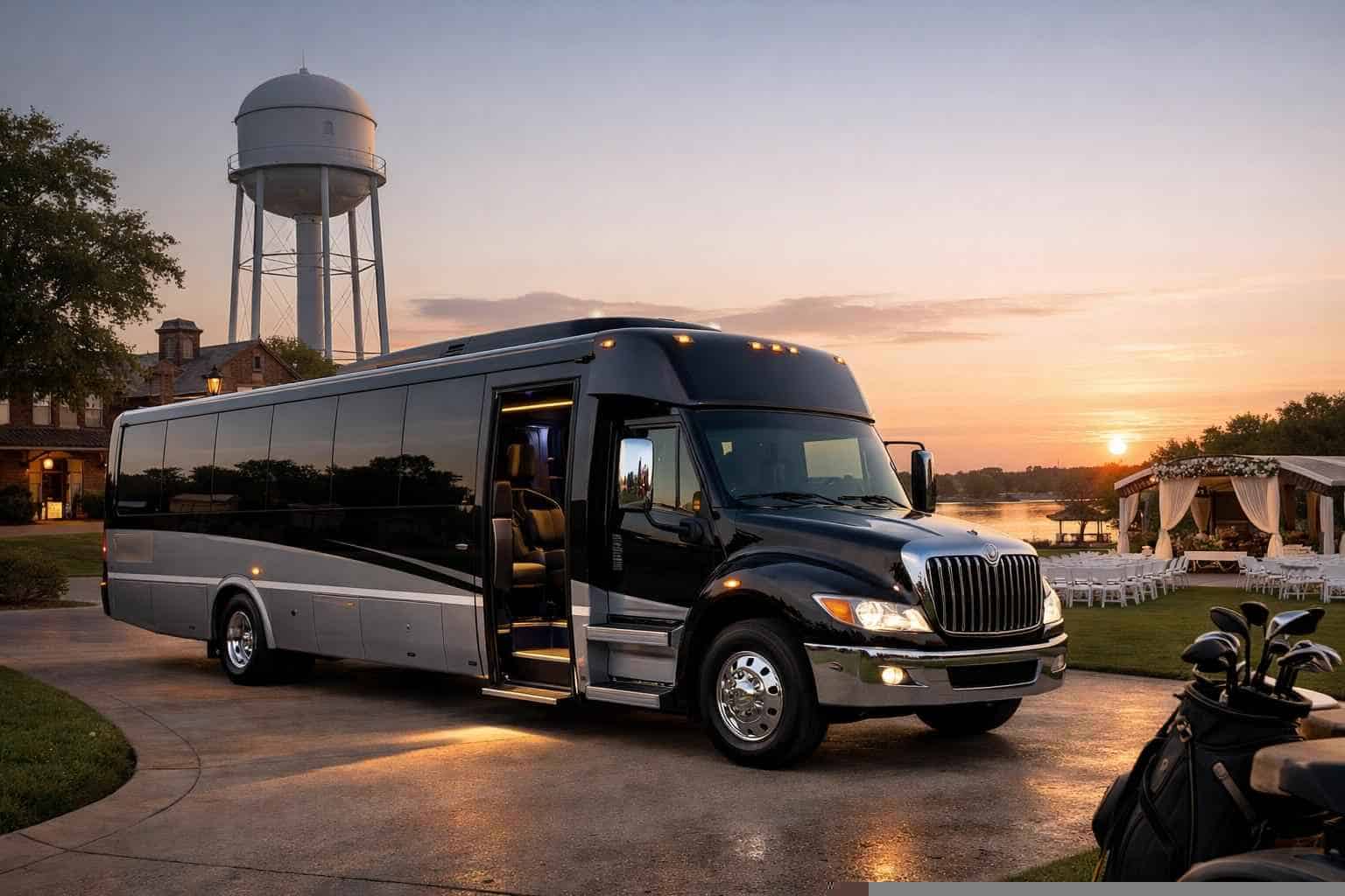 Shuttle Bus Rental Near Me in Mansfield Texas