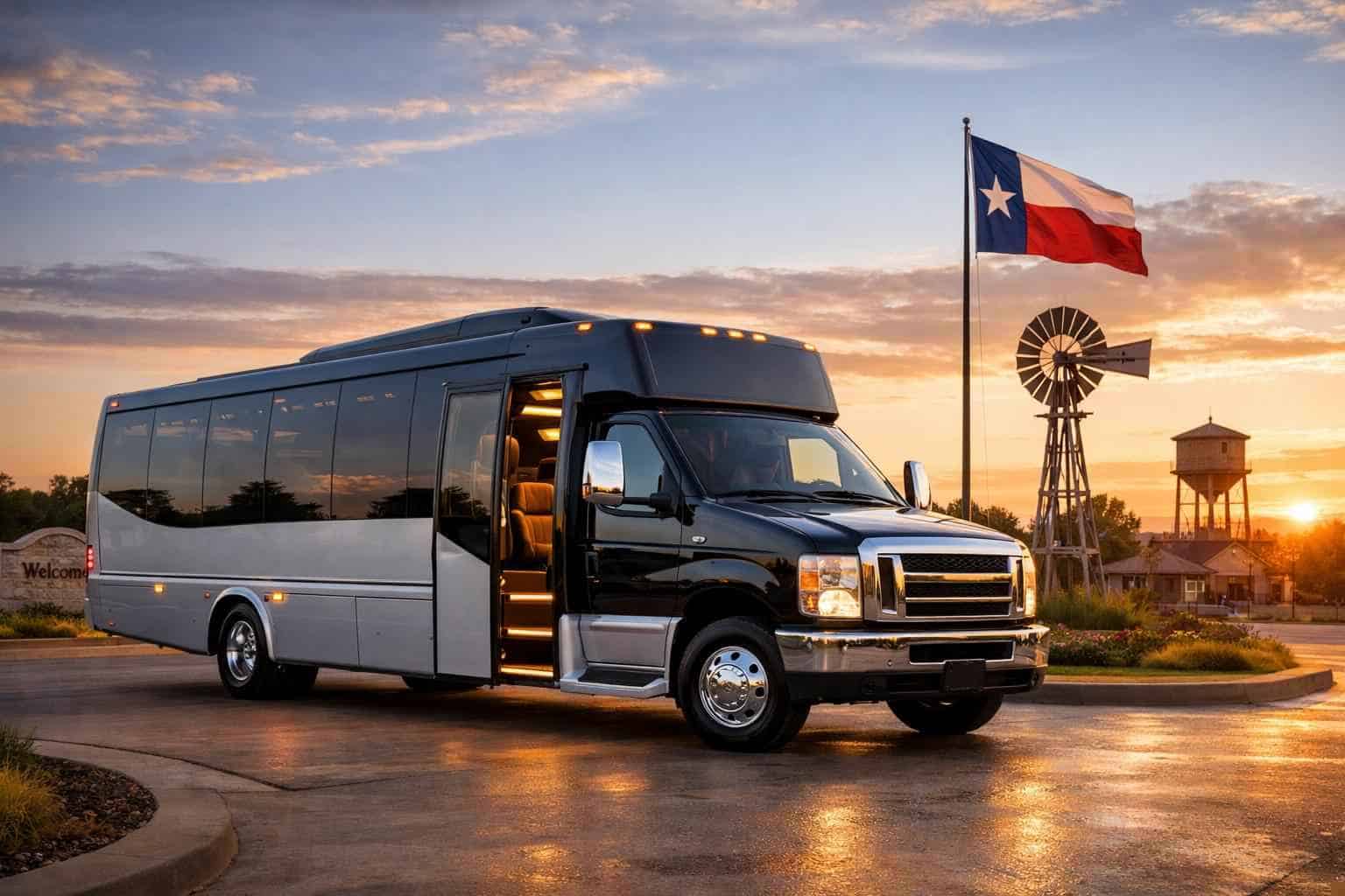 Shuttle Bus Rental Near Me in White Settlement Texas