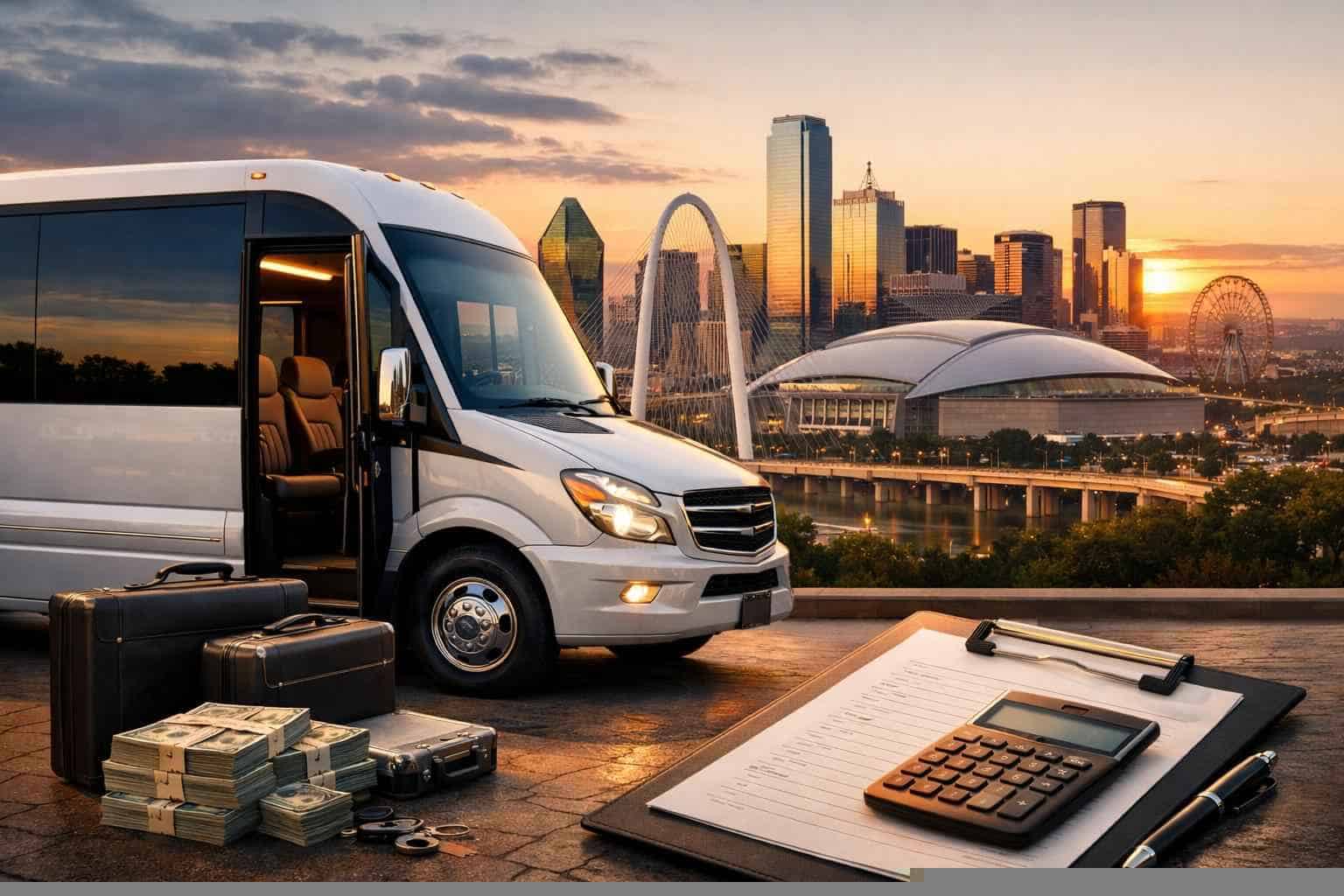 Shuttle Bus Rental Pricing in Arlington TX