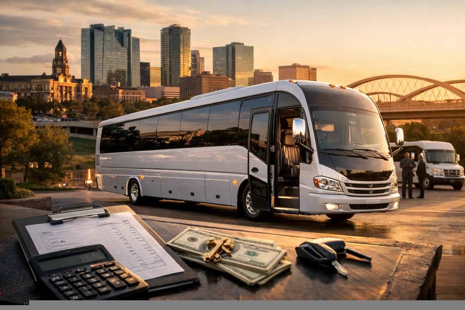 Shuttle Bus Rental Pricing in Fort Worth TX