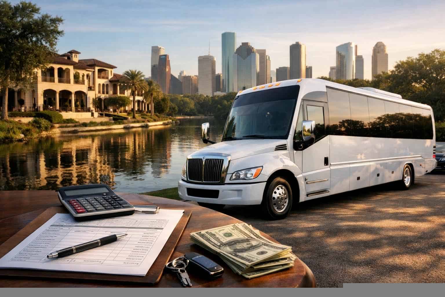 Shuttle Bus Rental Pricing in River Oaks TX