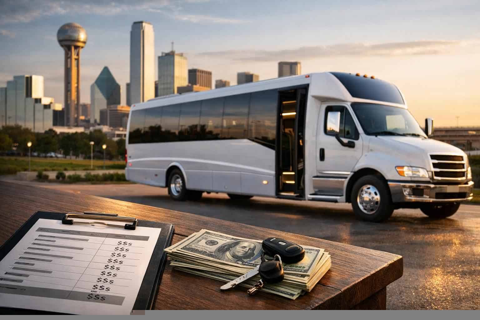 Shuttle Bus Rental Pricing in Saginaw TX