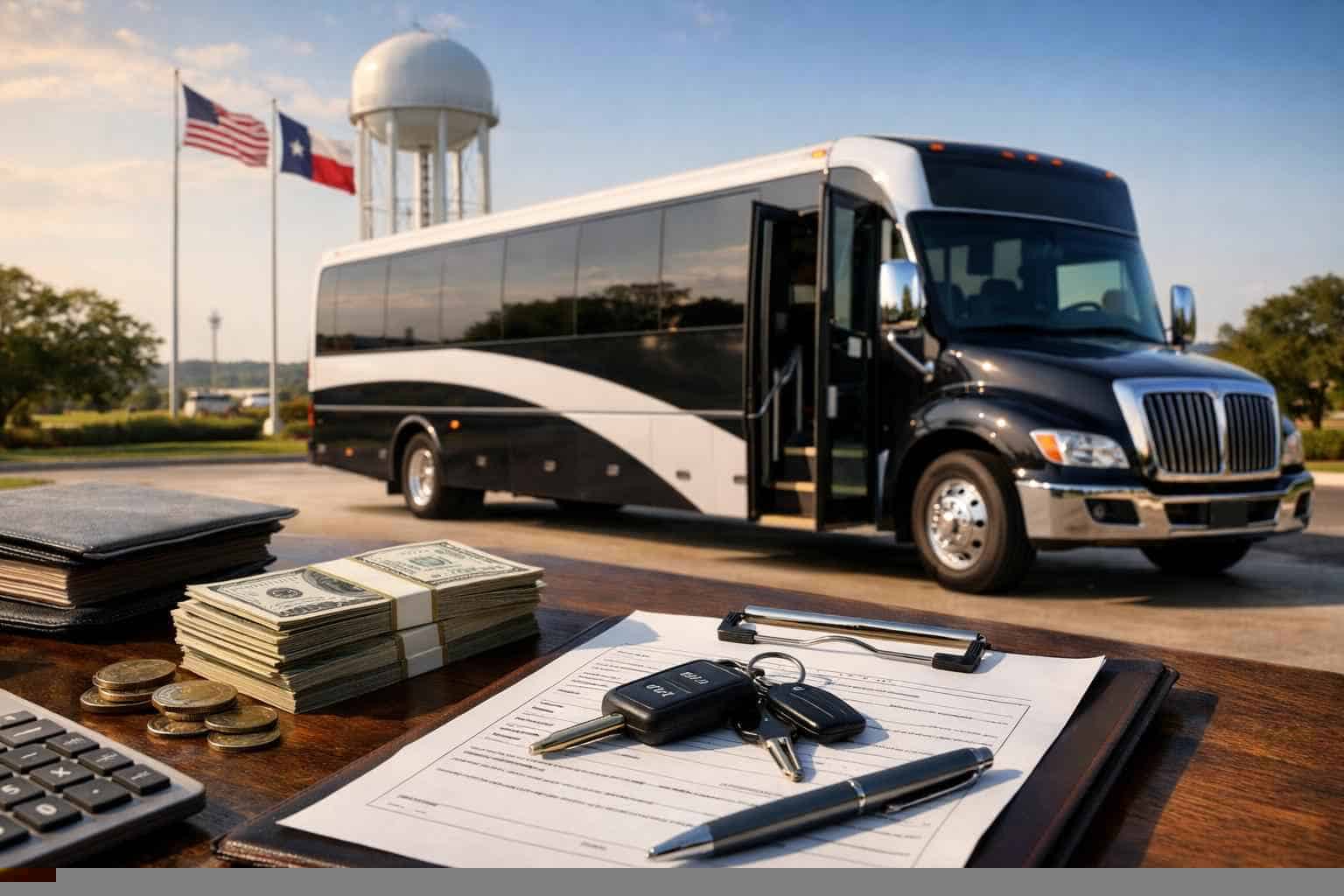 Shuttle Bus Rental Pricing in White Settlement TX